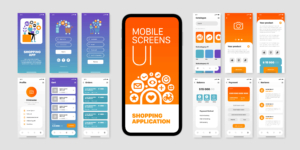 1912.i518.015 mobile UI UX GUI screens shopping app